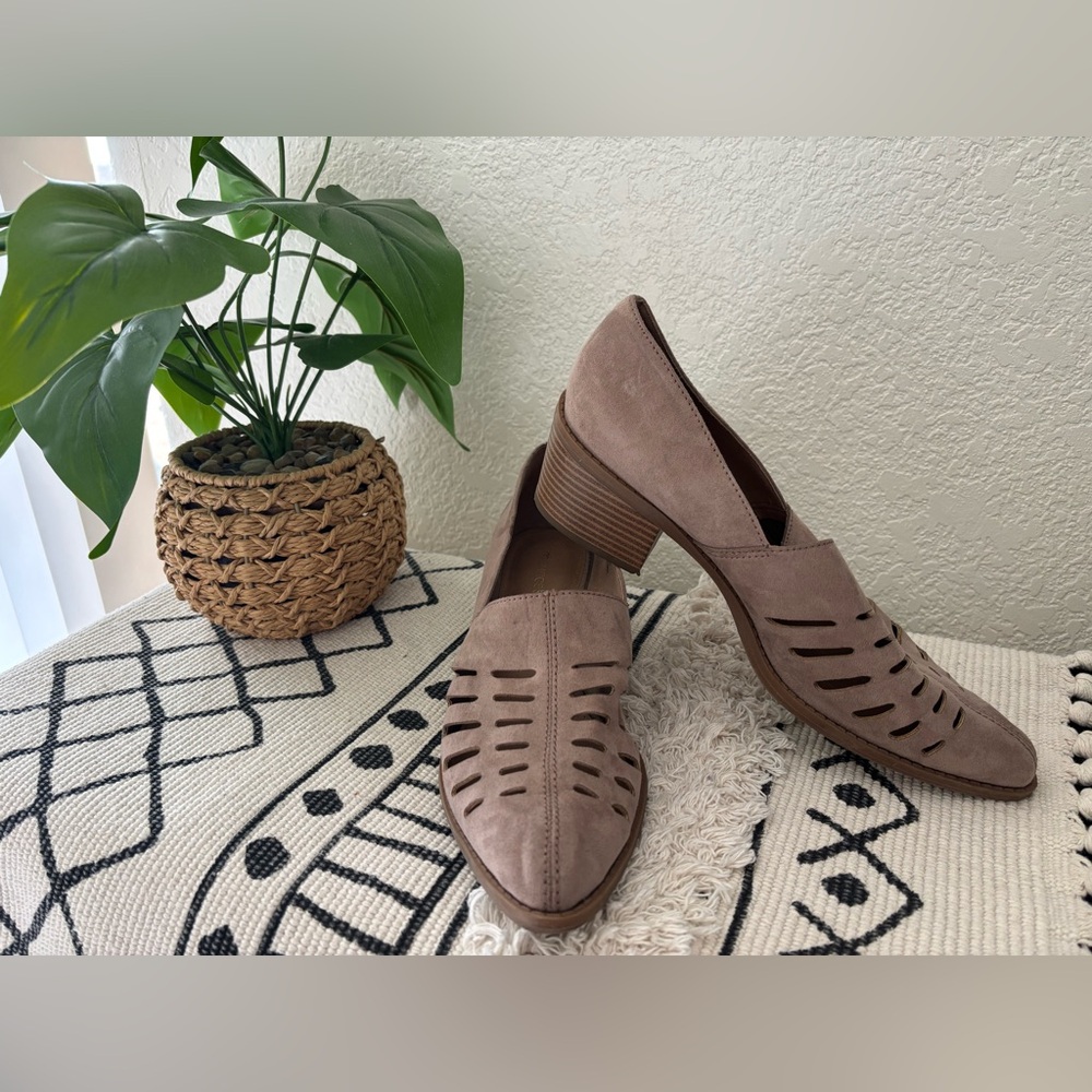 Maurices Brown Cut-Out Loafers